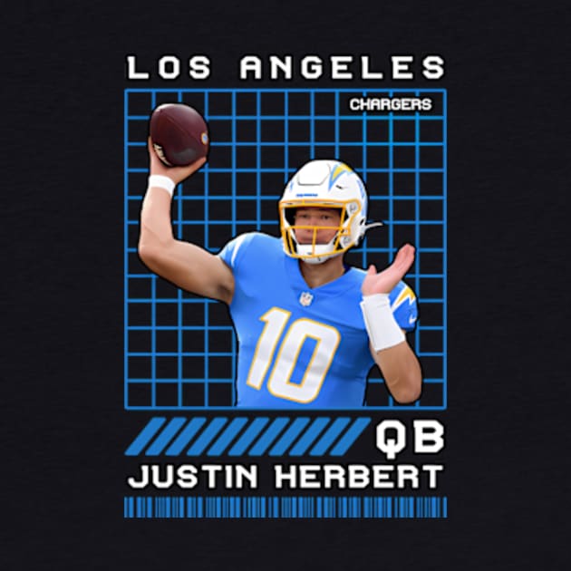 Justin Herbert - Qb - Los Angeles Chargers by caravalo